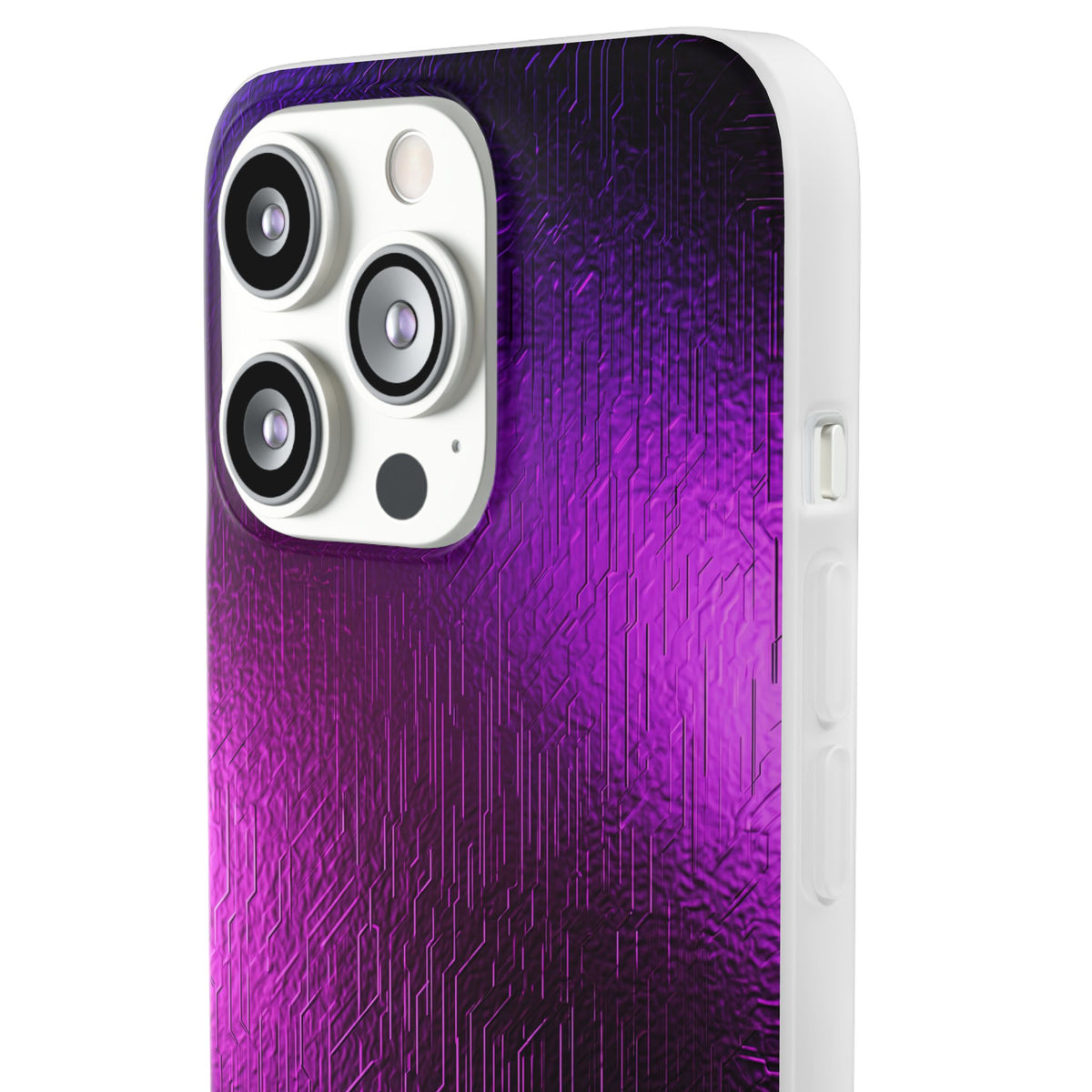 Violet Cyber Circuit · Lite Phone Case for iPhone ·  Purple
