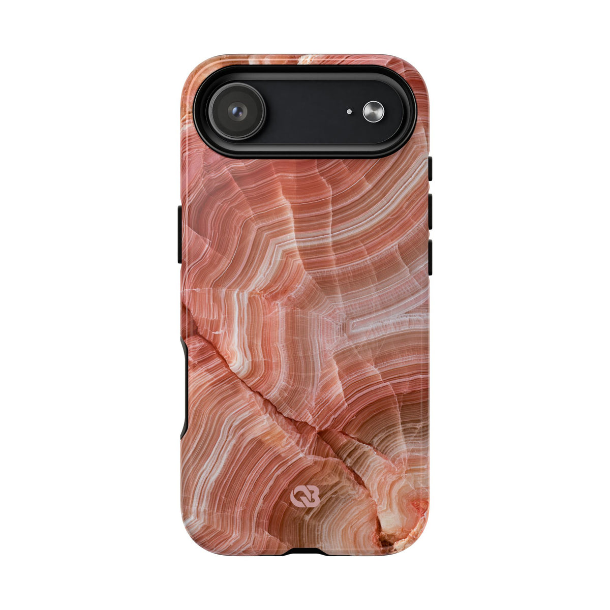 Blushing Rose Strata · Tough 2.0 Magnetic Phone Case for iPhone · Pink