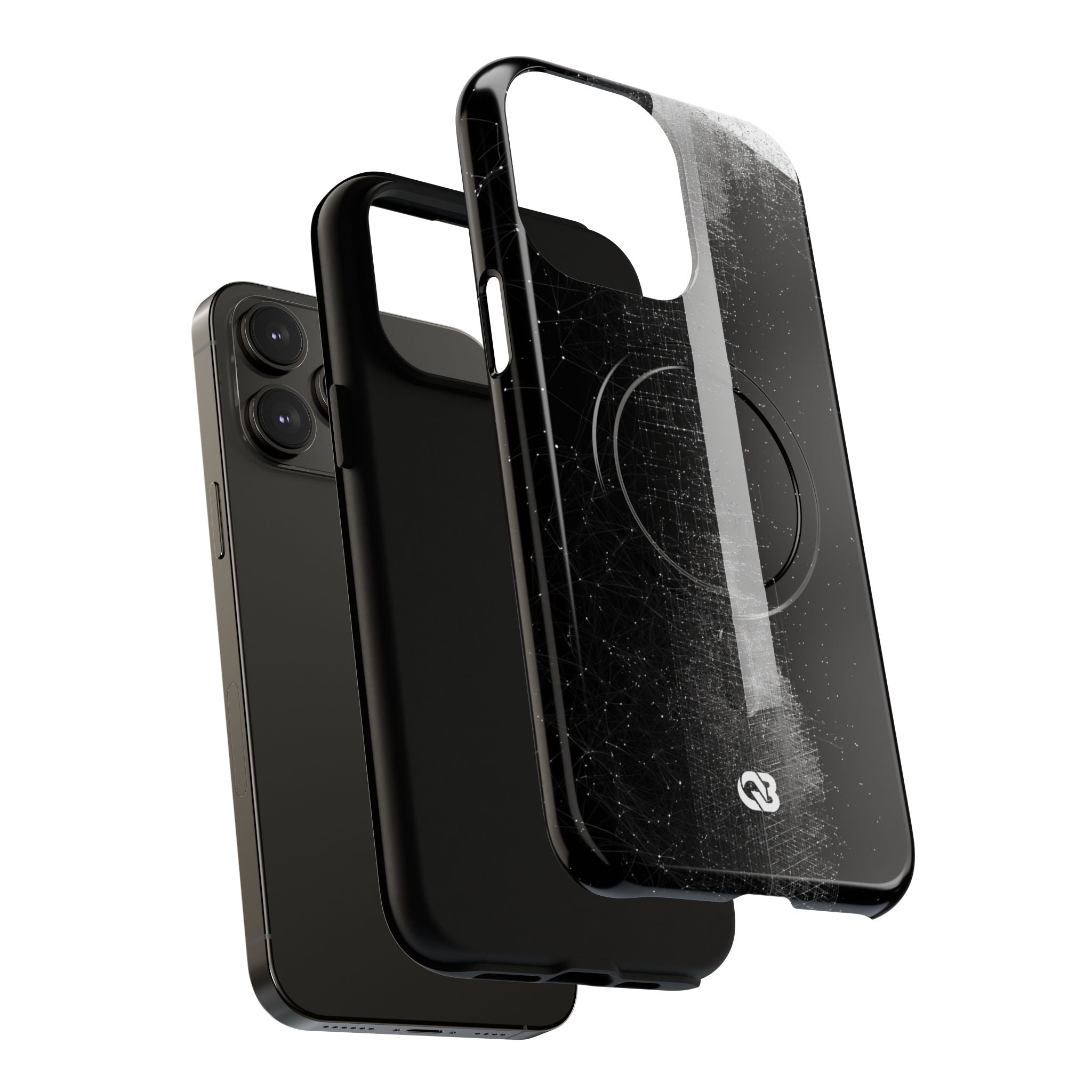 Black Tough 2.0 Magsafe Phone Case for iPhone - Vector Core Monolith