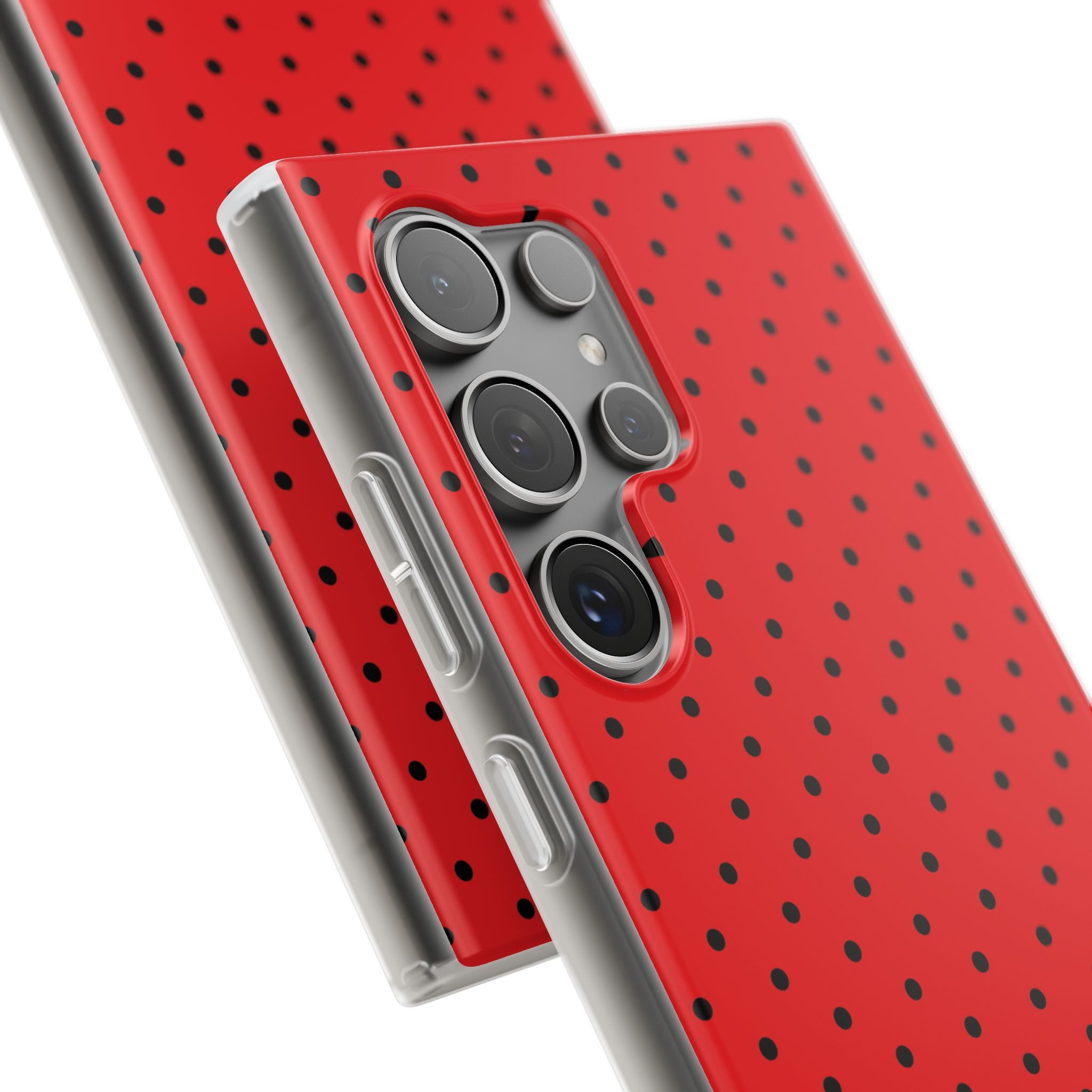Crimson Punktmatrix Samsung S24 Ultra Case - Soft