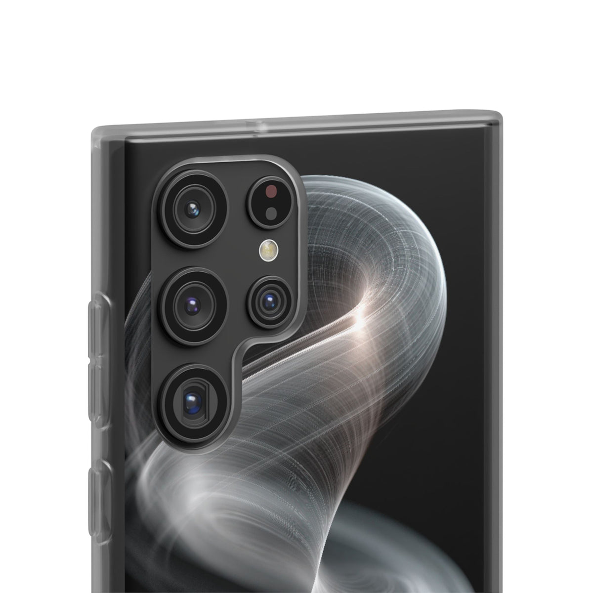 Luminous Vortex · Lite Phone Case for Samsung · Black
