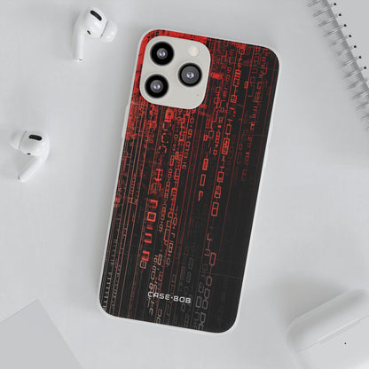 Crimson Glyphs iPhone 13 Pro Max - Soft