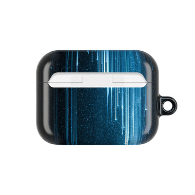 Nocturnal Cascade · Hard Case for AirPods & AirPods Pro · Black