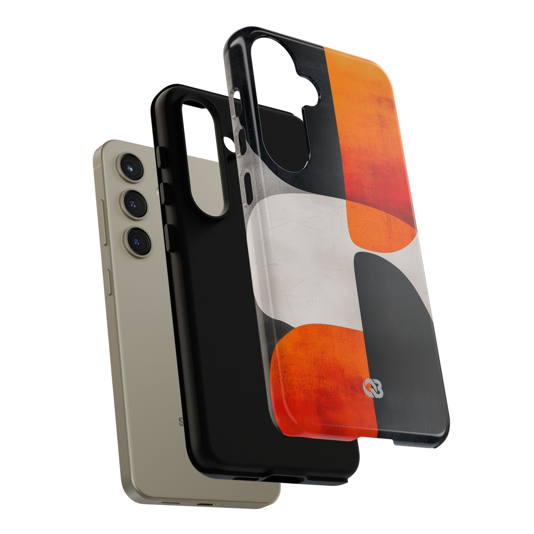 Burnt Amber Flow · Tough Phone Case for Samsung