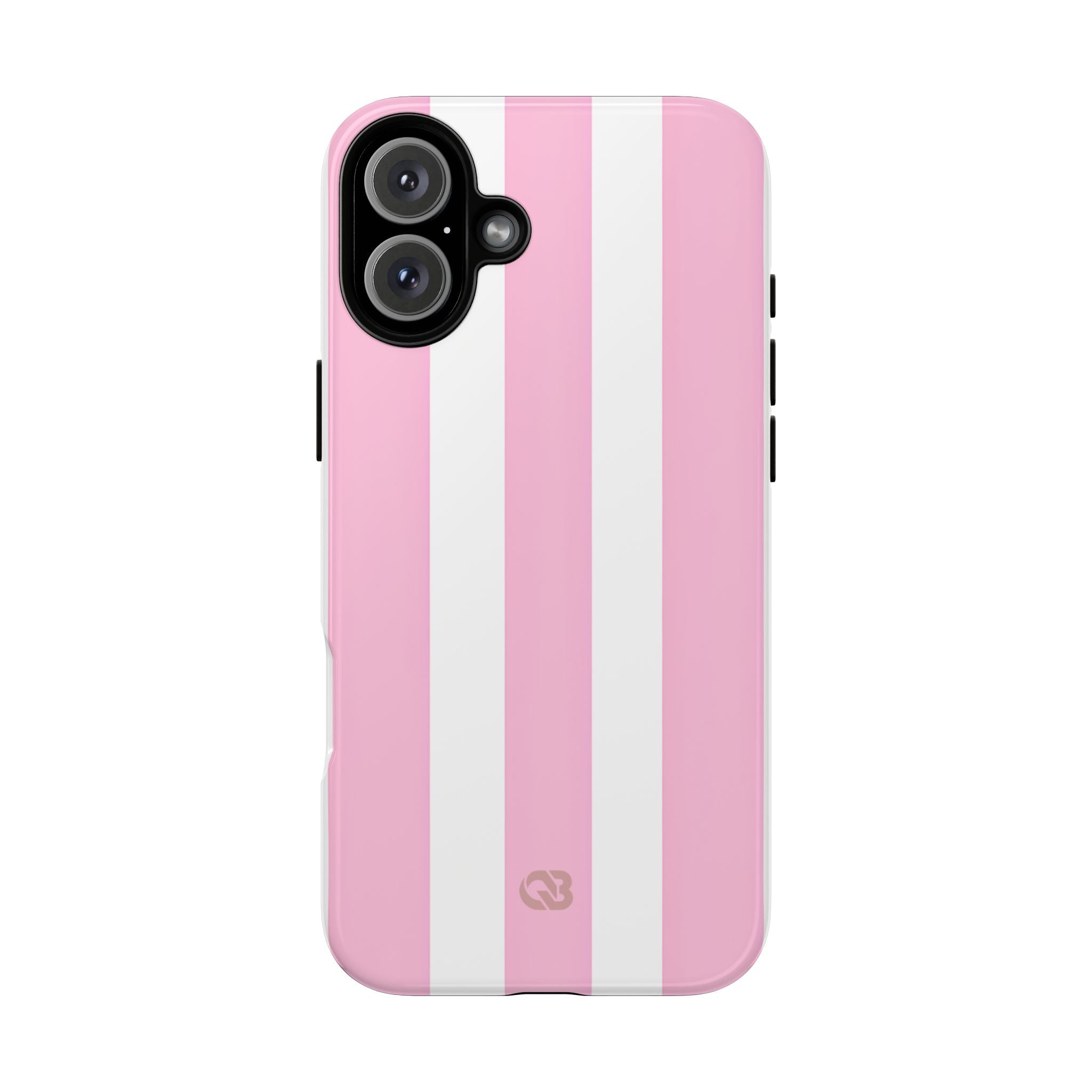 Soft Pink Stripe · Tough Coque de téléphone pour iPhone