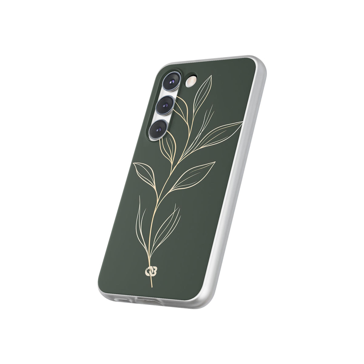 Minimal Botanical Stem · Lite Phone Case for Samsung · Green