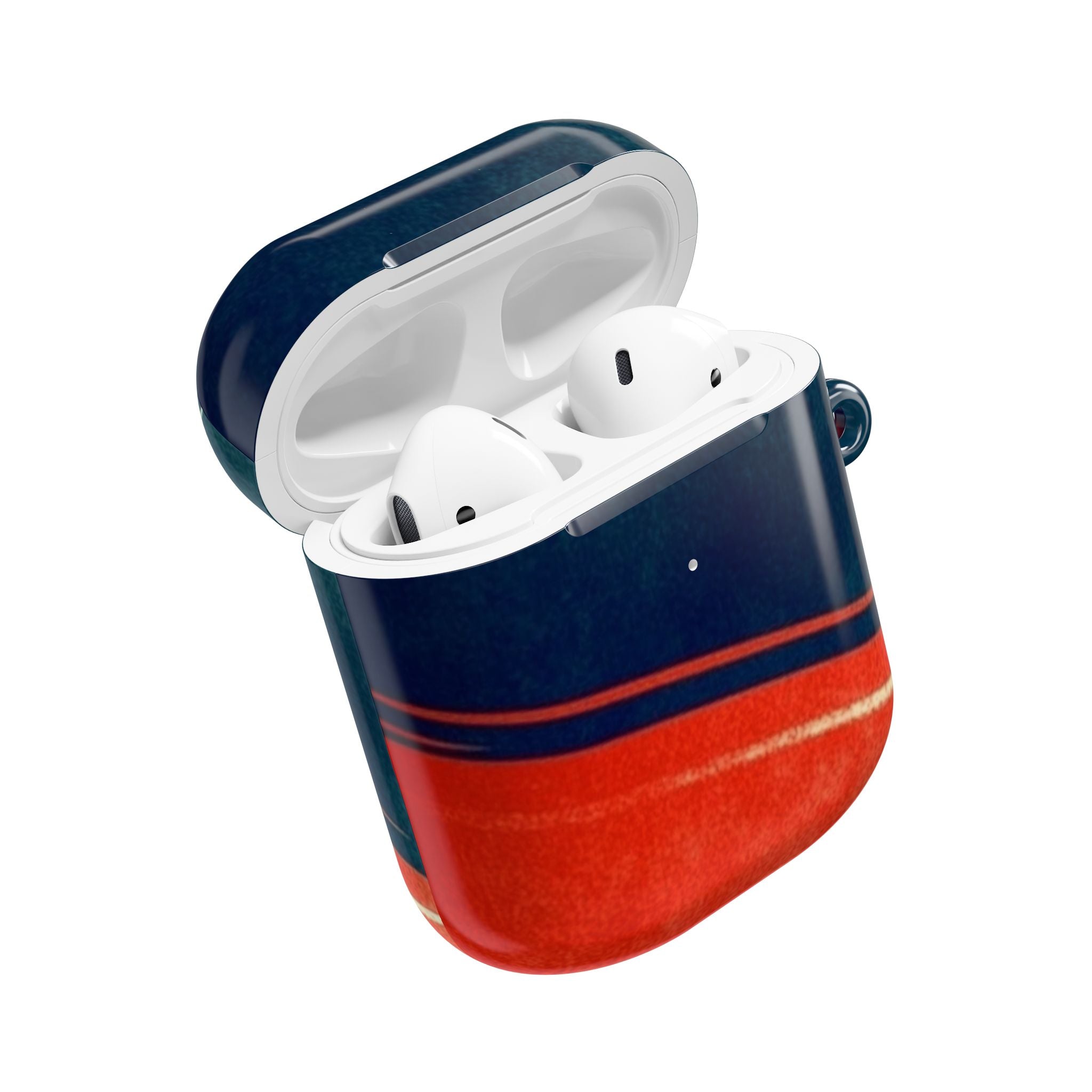Navy Streak - AirPods Case