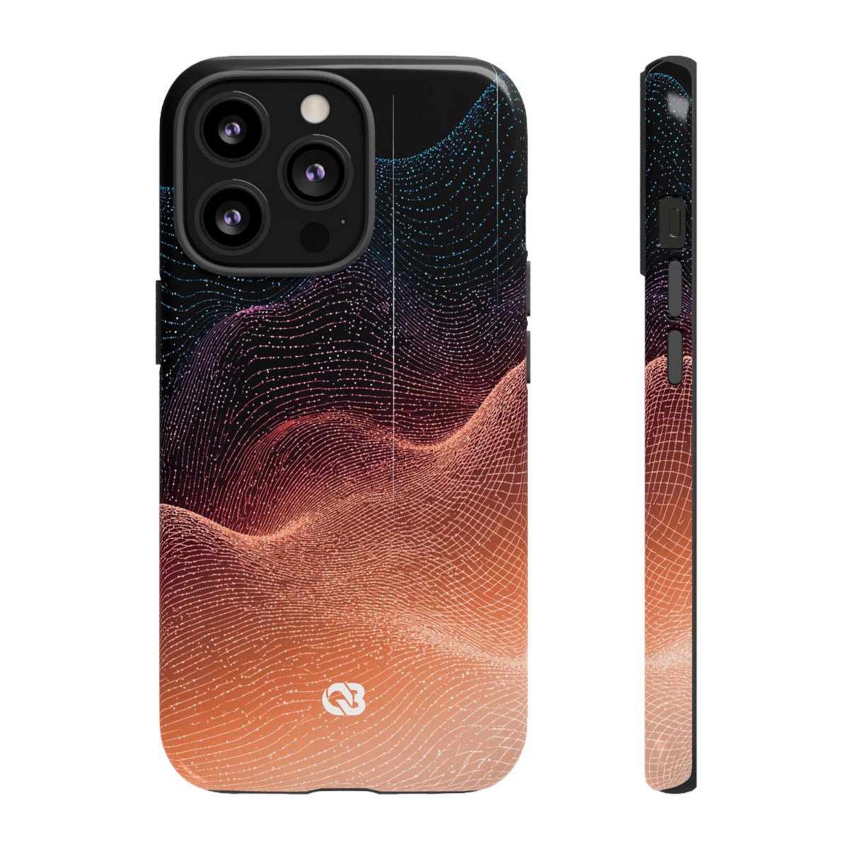 Spectral Elevation · Tough Phone Case for iPhone · Orange