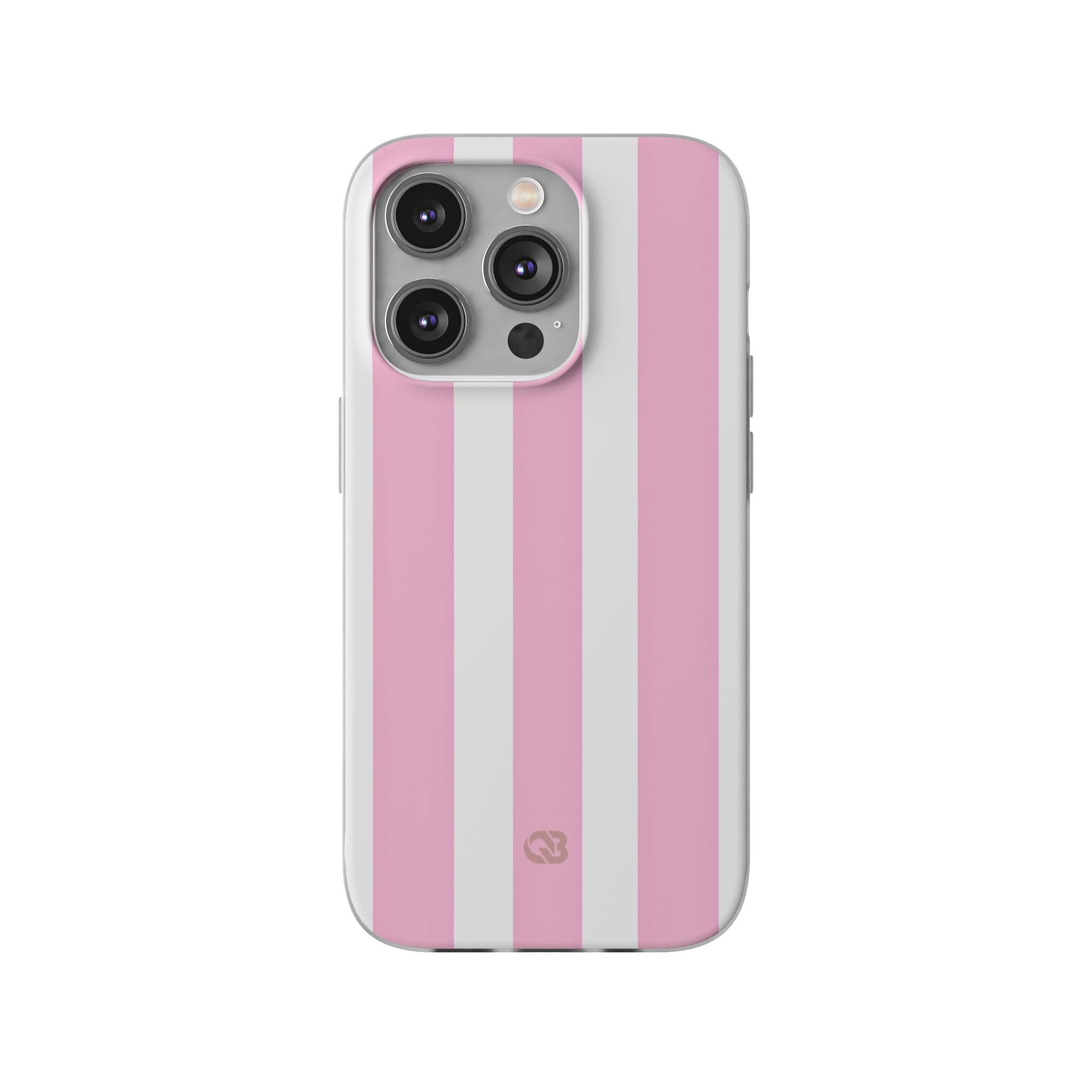 Soft Pink Stripe · Soft Phone Case for iPhone