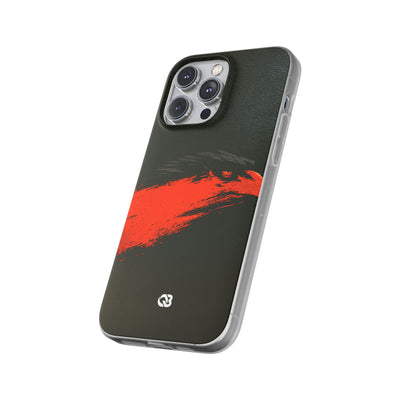 Crimson Raptor Noir · Lite Phone Case for iPhone ·  Black