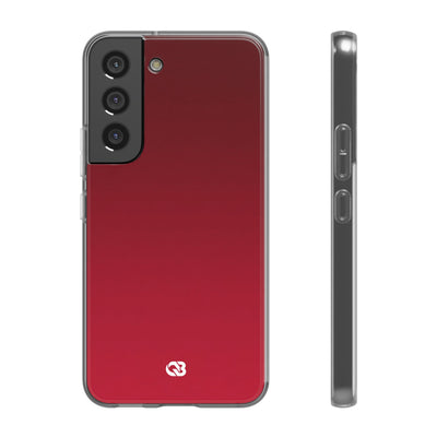 Red Lite Phone Case for Samsung - Crimson Velvet Fade