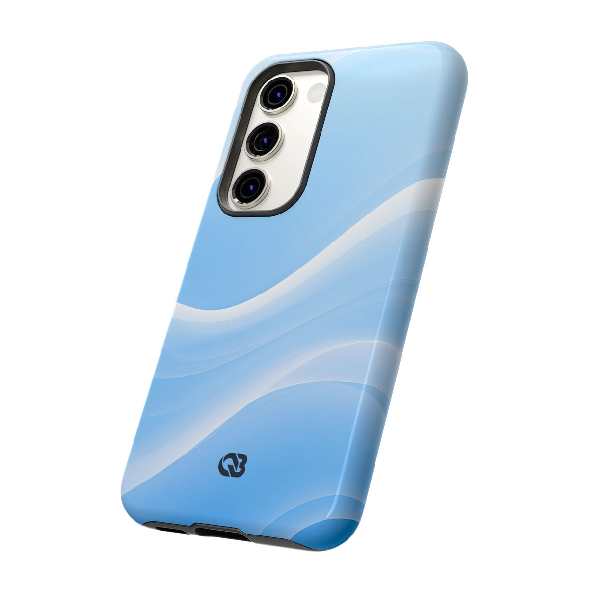 Glacial Contour Flow · Tough Phone Case for Samsung · Blue