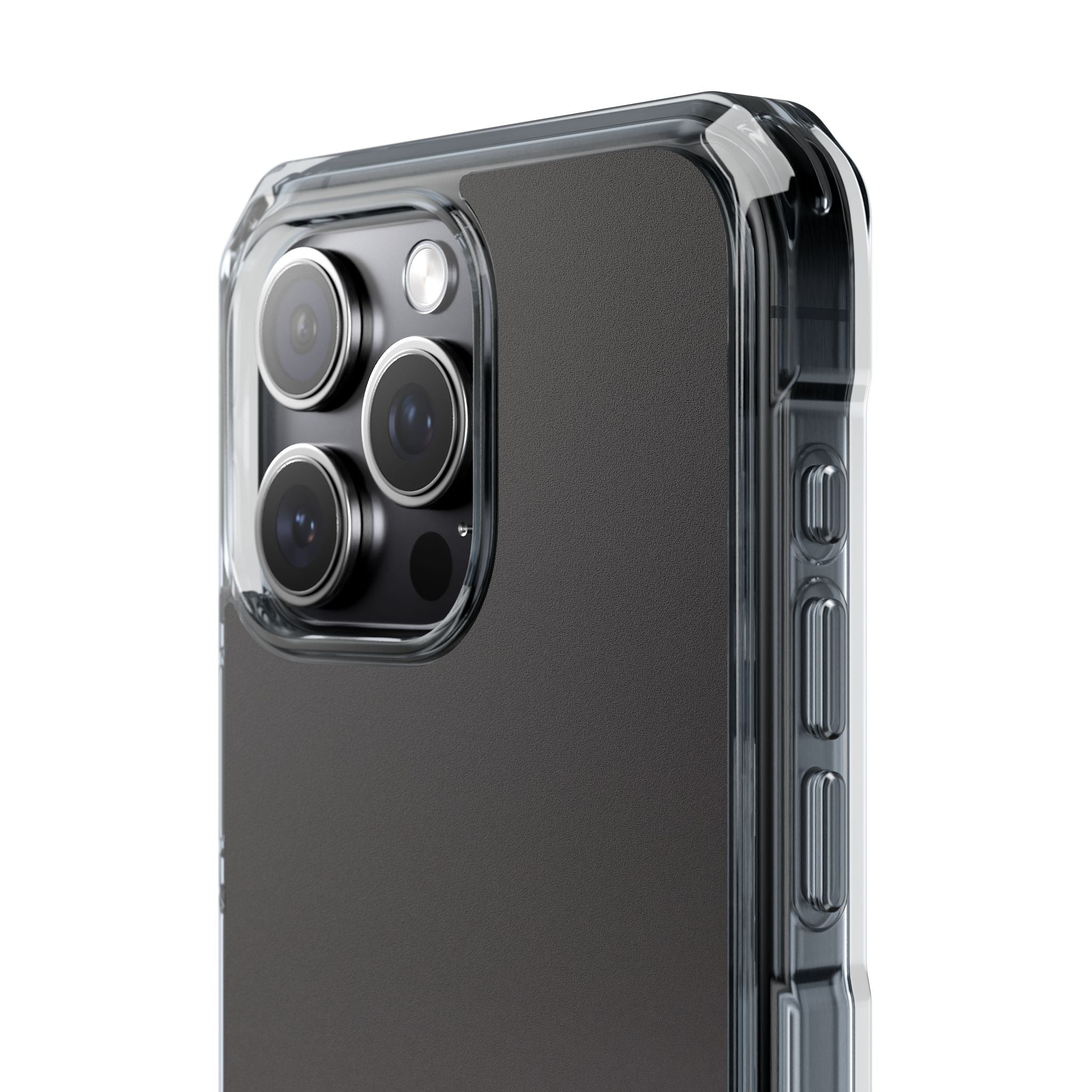 Grey Impact MagSafe Phone Case for iPhone - Obsidian Ash Fade