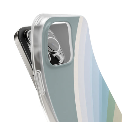 Green Lite Phone Case for iPhone - Sage Prism Beam