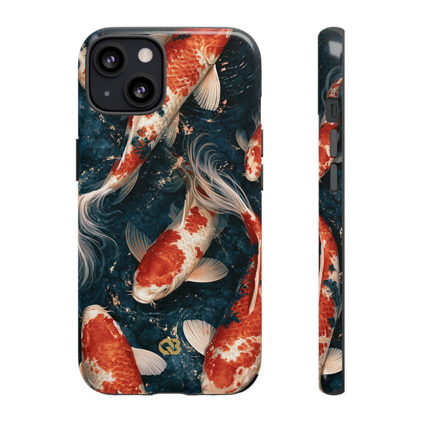 Imperial Nishikigoi · Tough Phone Case for iPhone · Blue
