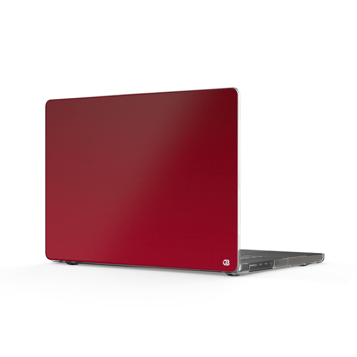 Velvet Crimson · Clear Hard Case for MacBook · Red
