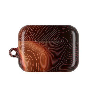 Caldera Ridge · Hard Case for AirPods & AirPods Pro · Orange
