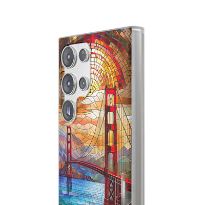 Crimson Arch Coast · Soft Custodia per Samsung