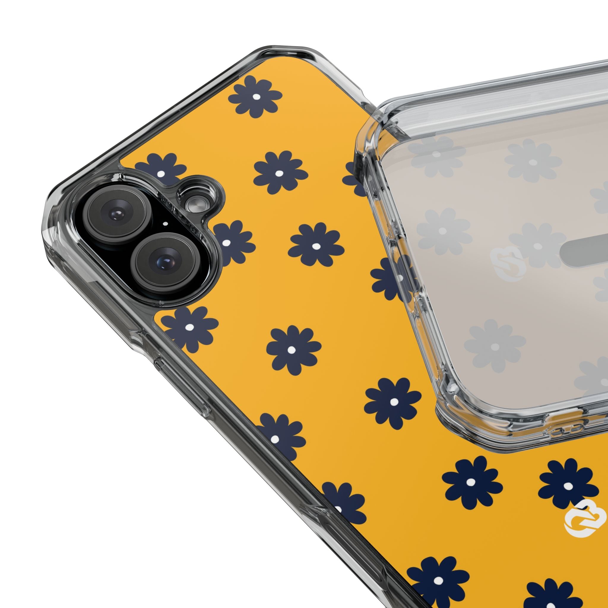 Navy Daisy Mustard · Impact Phone Case for iPhone · Magsafe