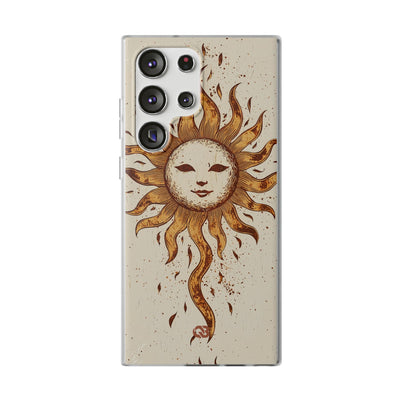 Masque solaire rustique · Coque de téléphone Soft pour Samsung