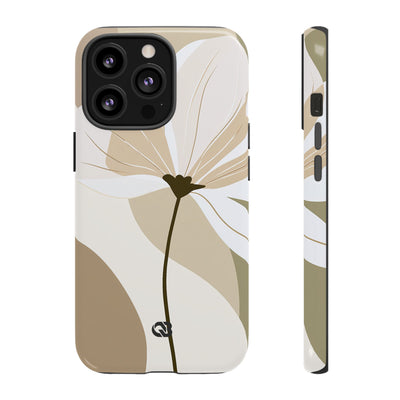 Soft Petal Bloom · Tough Phone Case for iPhone · Beige