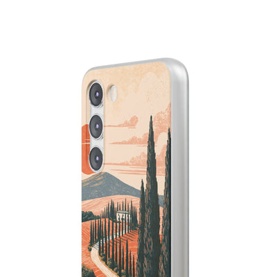 Orange Lite Phone Case for Samsung - Terracotta Ridge Trail