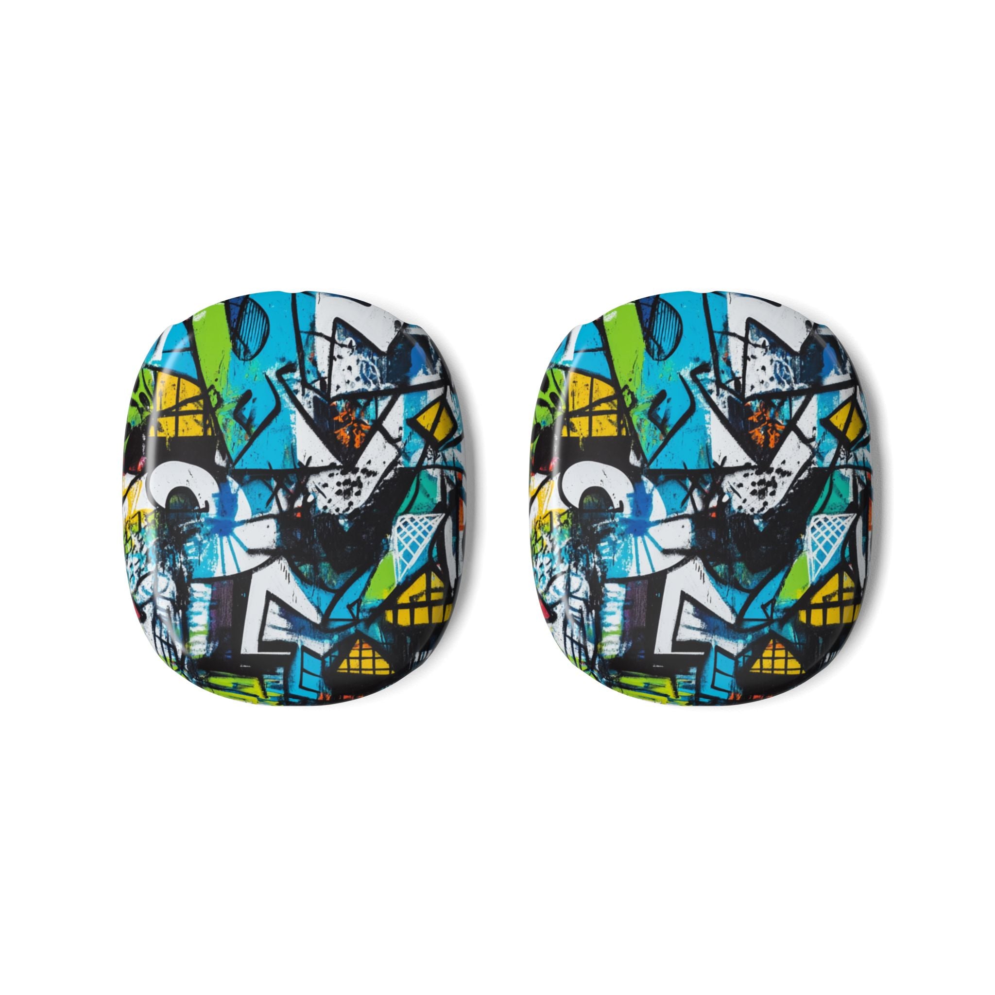 Bold Shapes Blue - AirPod Max Case
