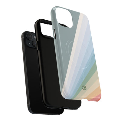 Green Tough 2.0 Magsafe Phone Case for iPhone - Sage Prism Beam