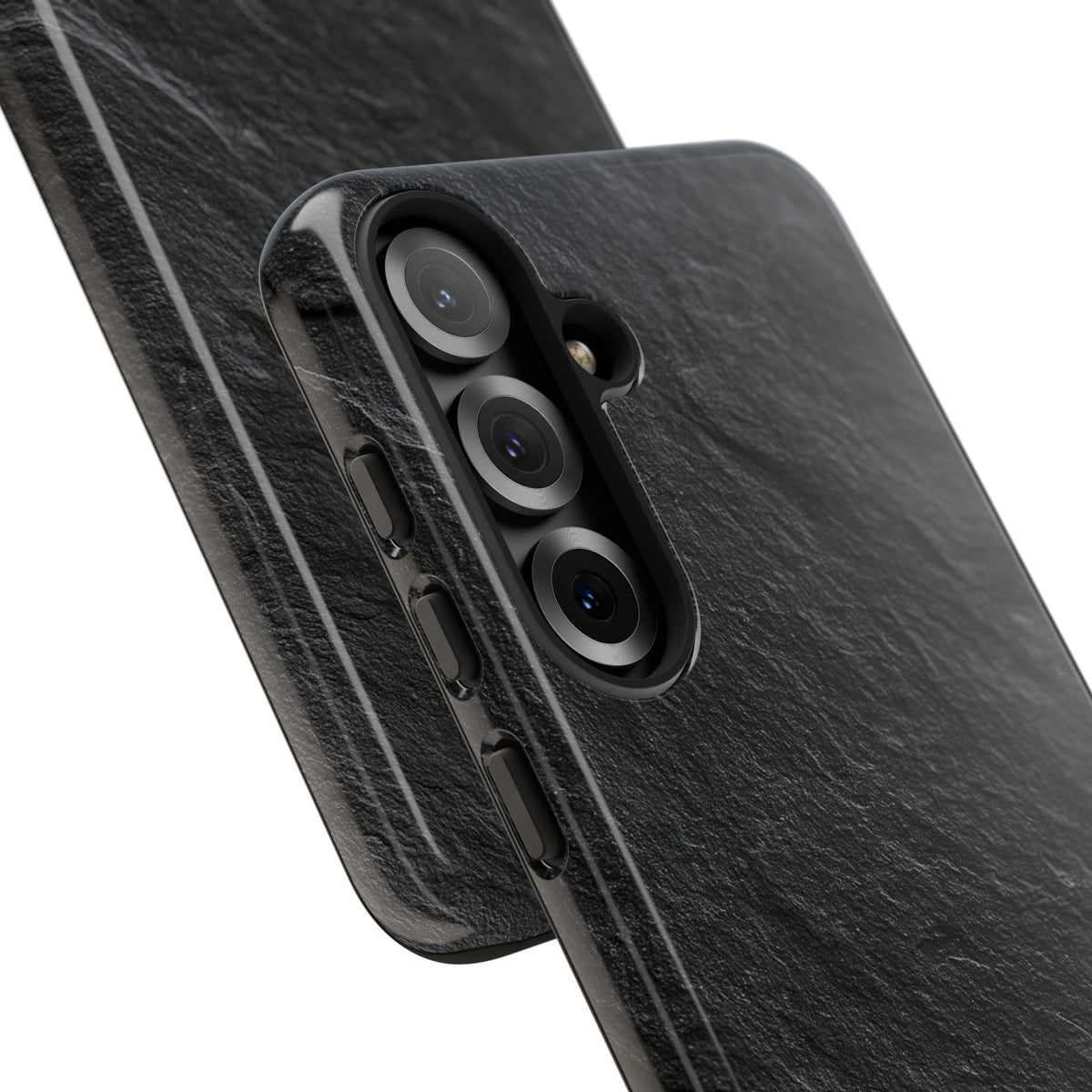 Obsidian Slate · Tough Phone Case for Samsung · Black