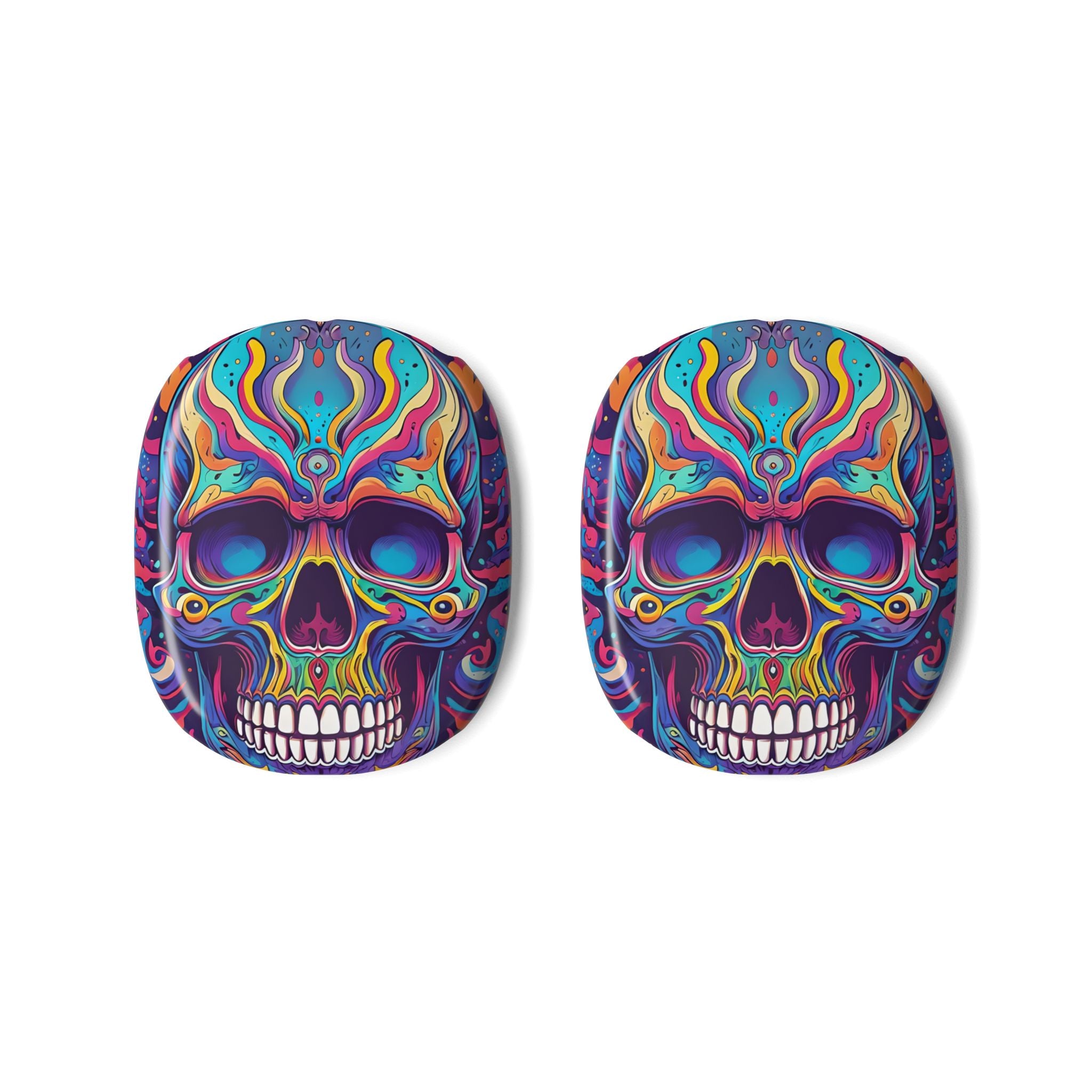 Psychedelic Skull - AirPod Max Case