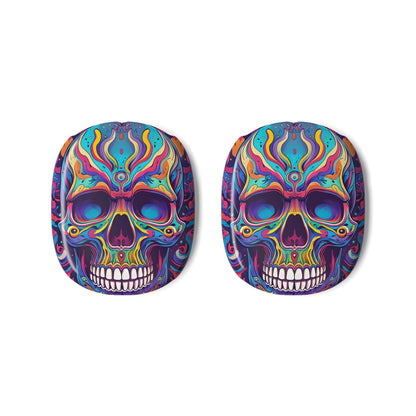Psychedelic Skull - AirPod Max Case