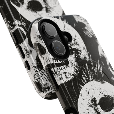 Punk Skull Riot · Tough 2.0 Magnetic Phone Case for iPhone · Black