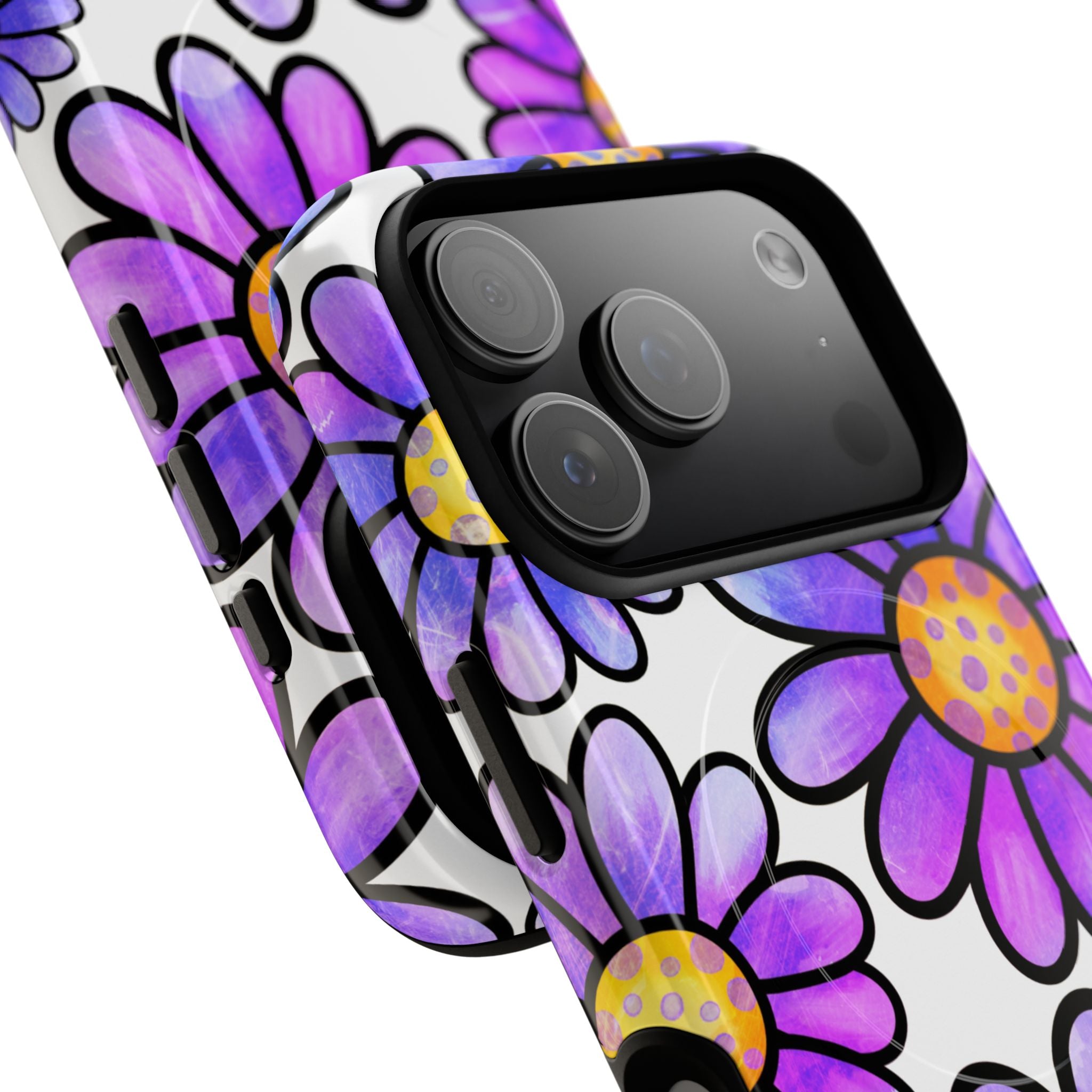 Polka Dot Blooms iPhone 17 Pro Case - Tough+ - CASE•BOB