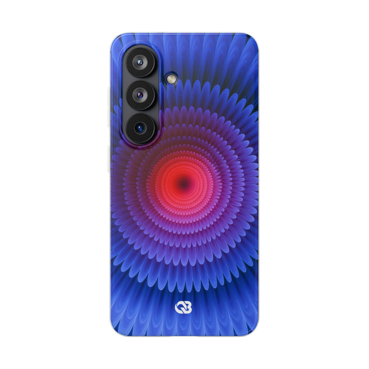 Radial Spectrum Bloom · Lite Phone Case for Samsung · Blue