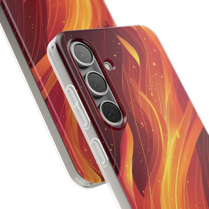 Flaming Flow Samsung S24 Plus Case - Soft