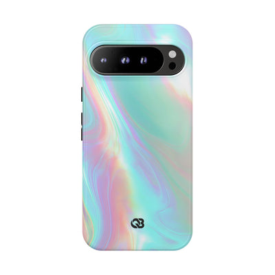 Prismatic Liquid Light · Tough Phone Case for Pixel ·  Teal