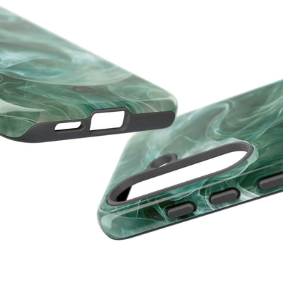 Translucent Aqua Flow · Tough Phone Case for Samsung · Teal