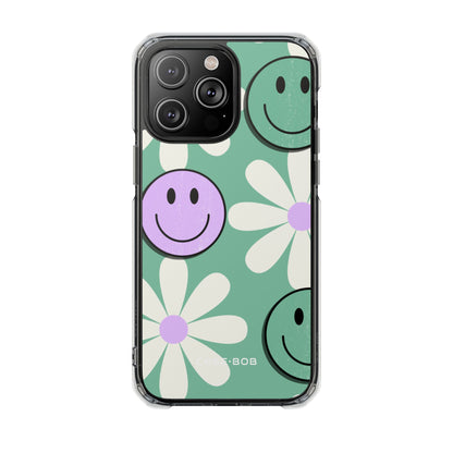 Smiley Daisy Glow iPhone 14 Pro Max Case - Impact