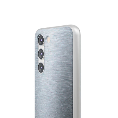 Brushed Aluminum · Lite Phone Case for Samsung · Silver