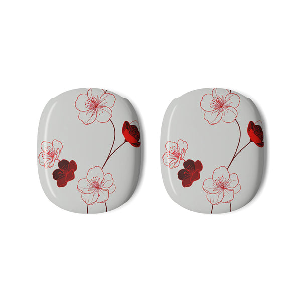 Crimson Sakura Blossom · Hard Case for AirPods Max · Red