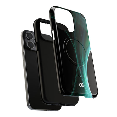Emerald Lumen · Tough 2.0 Magnetic Phone Case for iPhone · Green