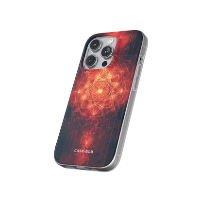Radiant Mandala iPhone 14 Pro Case - Soft