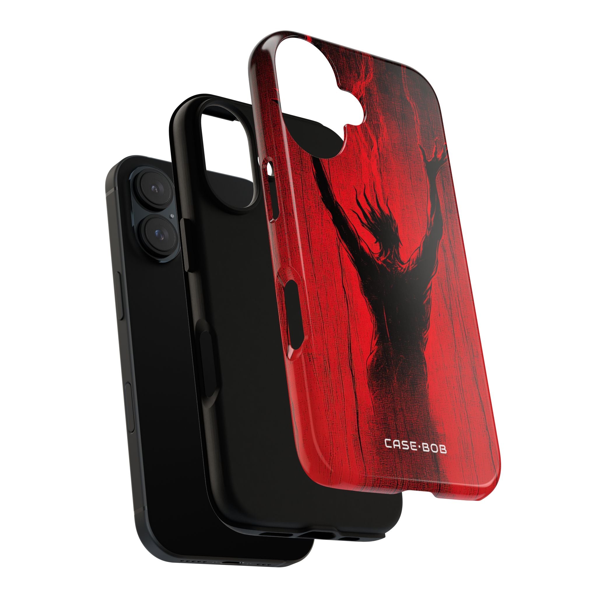 Crimson Uprising iPhone 16 Case - Tough