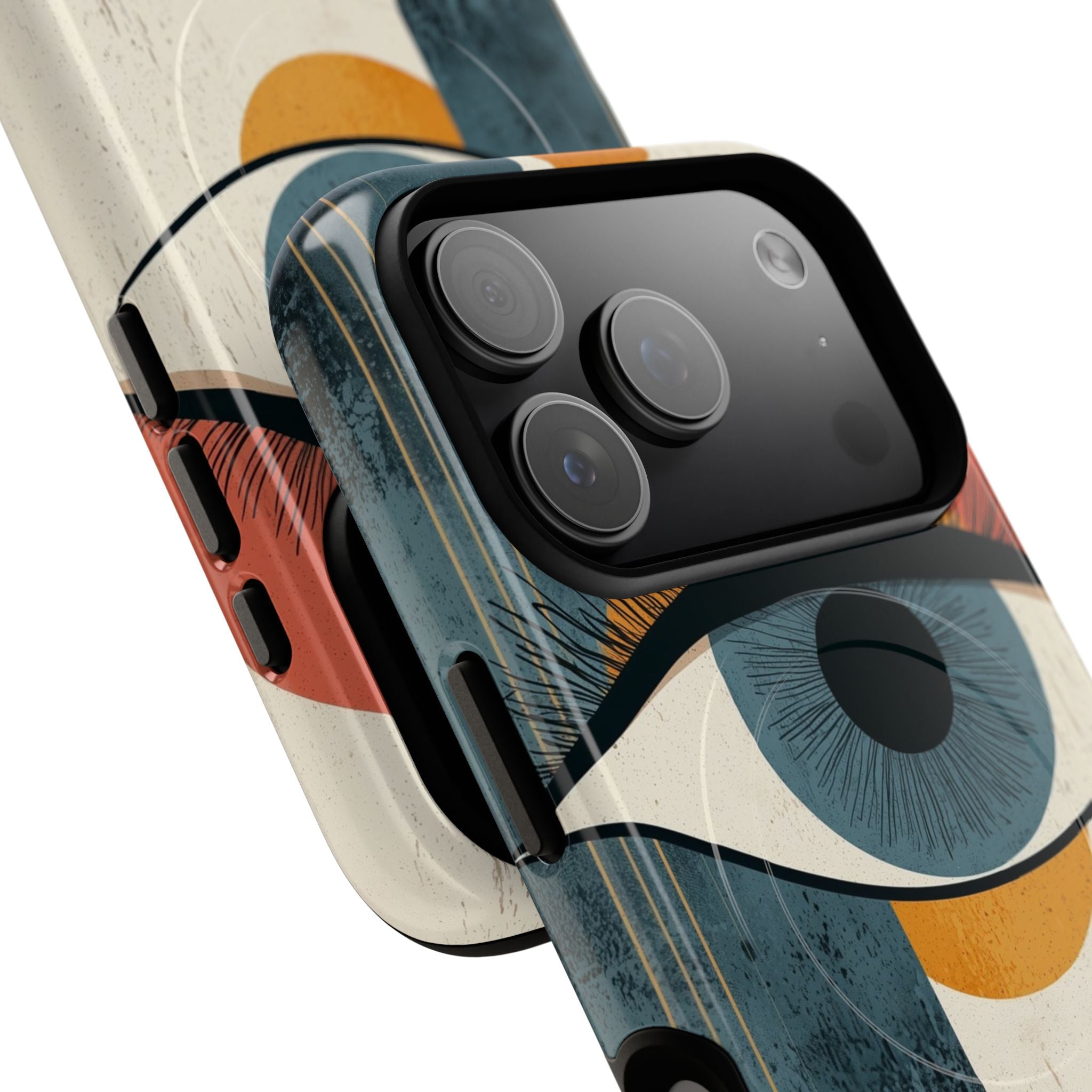 Distressed Azure Ocular · Tough+ Phone Case for iPhone · Magsafe