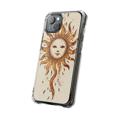 Rustic Solar Mask · Impact Phone Case for iPhone · Magsafe