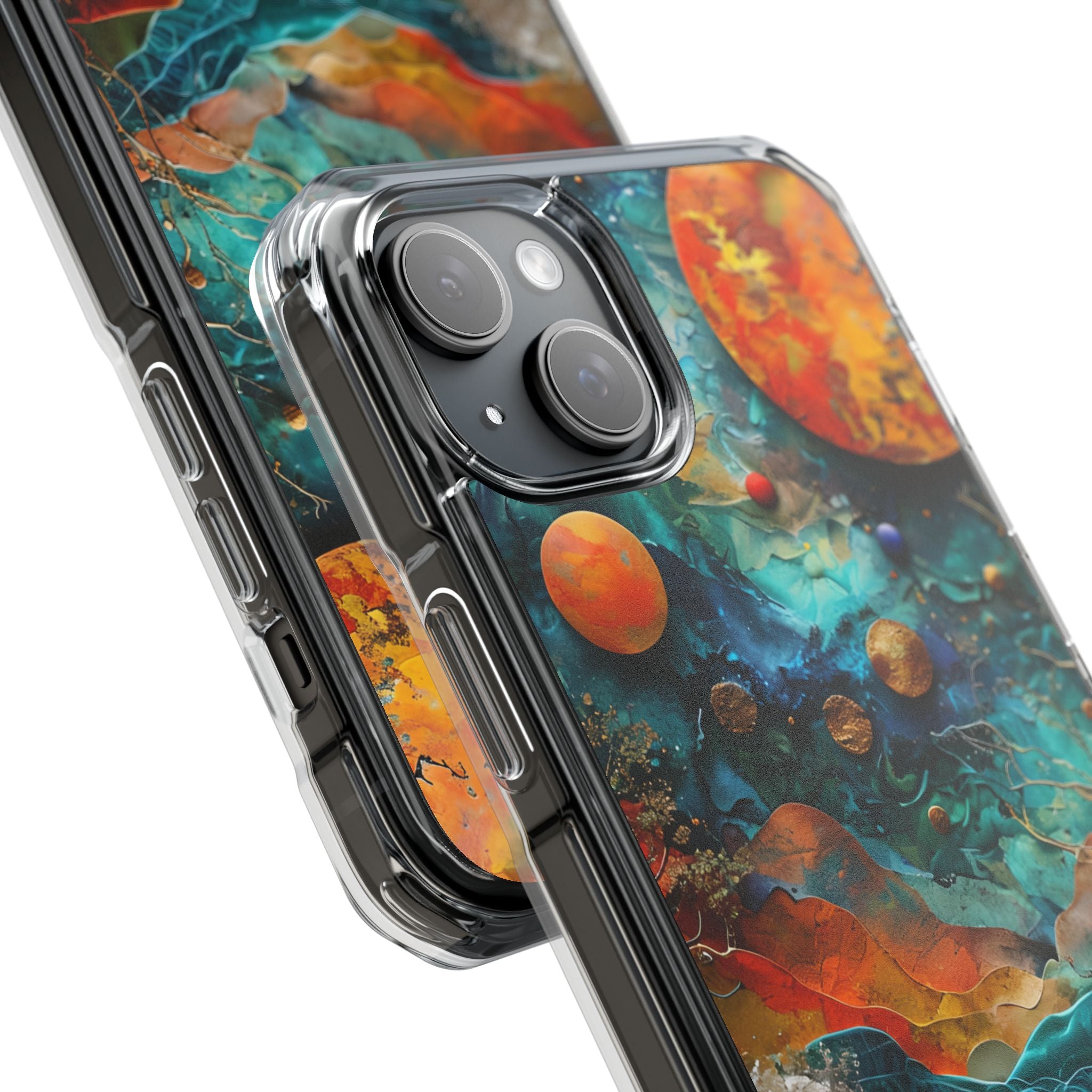 Celestial Ember iPhone 15 Plus Cover - Impact