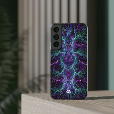 Electric Plasma Arbor · Lite Phone Case for Samsung · Purple