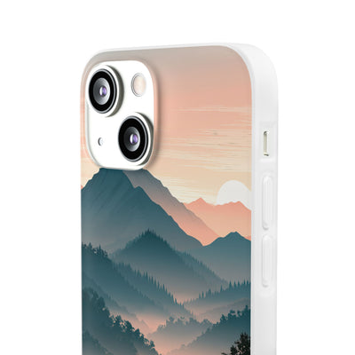 Misty Pine Summit · Lite Phone Case for iPhone ·  Green