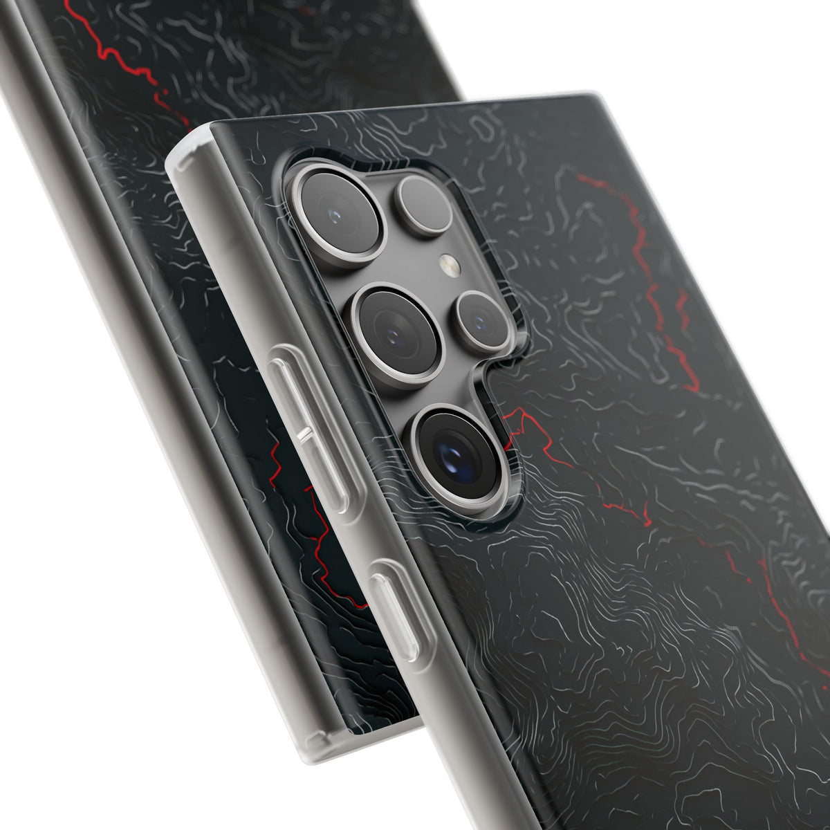 Crimson Rift · Lite Phone Case for Samsung · Black