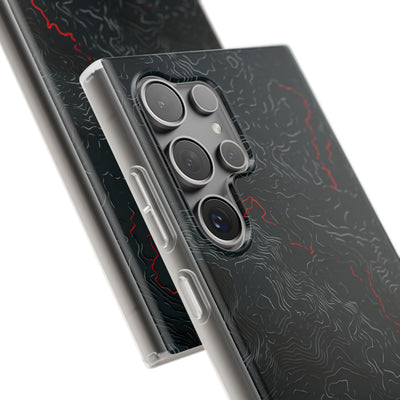 Crimson Rift · Lite Phone Case for Samsung · Black